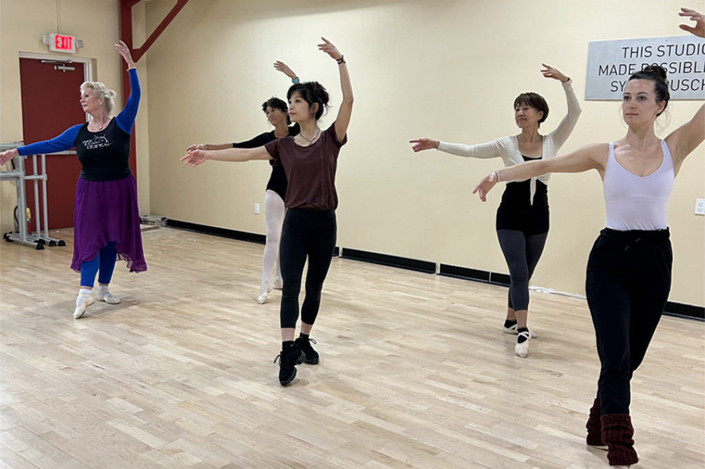 Sarah Emery Adult Ballet class