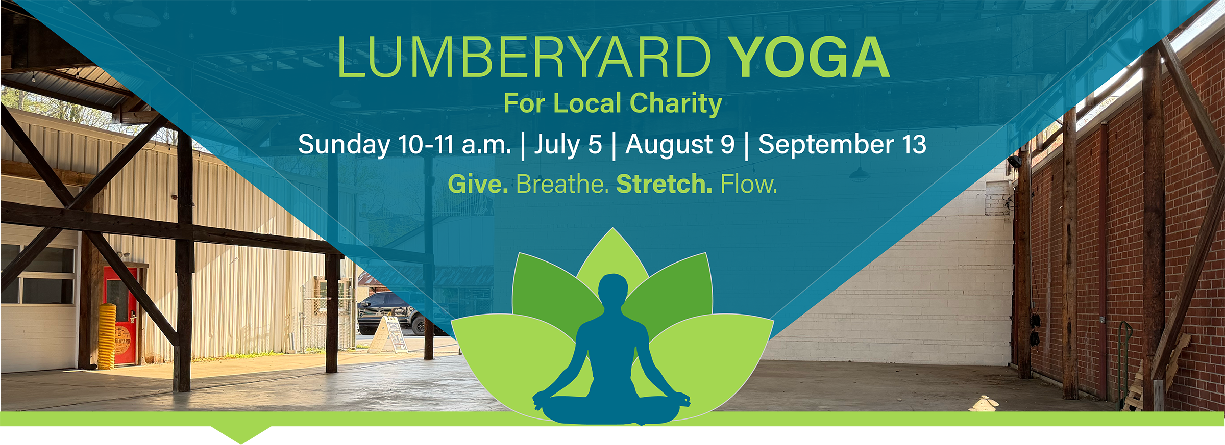 Brevard Lumberyard with Yoga dates Brevard Lumberyard with Yoga dates